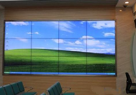 兴化液晶拼接屏的另类用法。